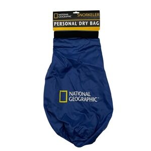 National Geographic Dry Bag Unisex OS Blue Snorkeler Personal Dry Bag Waterproof